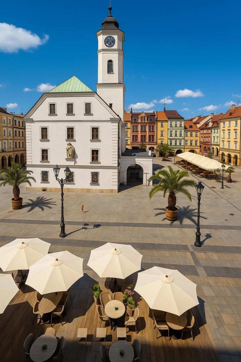 Rynek 23 Lux, Apartament Z Widokiem Na Ratusz Starego Miasta Gliwice Kültér fotó